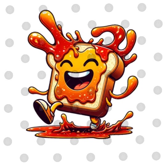 Jam Toast Delicious Breakfast Digital Files