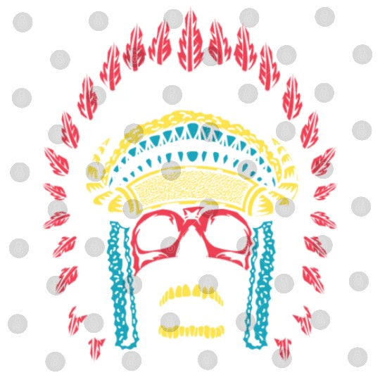 Indigenous Native American Skull Skull Head Digital Files