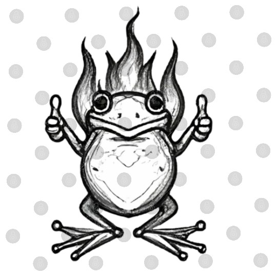 THE FUNNY frog Digital Files