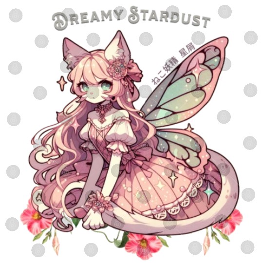 Enchanted Dreamy Stardust-A Cat Fairycore Fantasy Digital Files