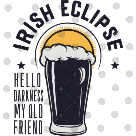 Irish Solar Eclipse - Hello Darkness My Old Friend Digital Files