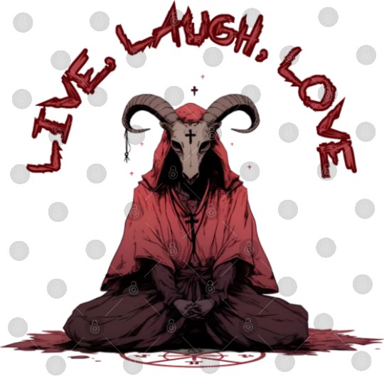 Live, Laugh, Love Baphomet Digital Files
