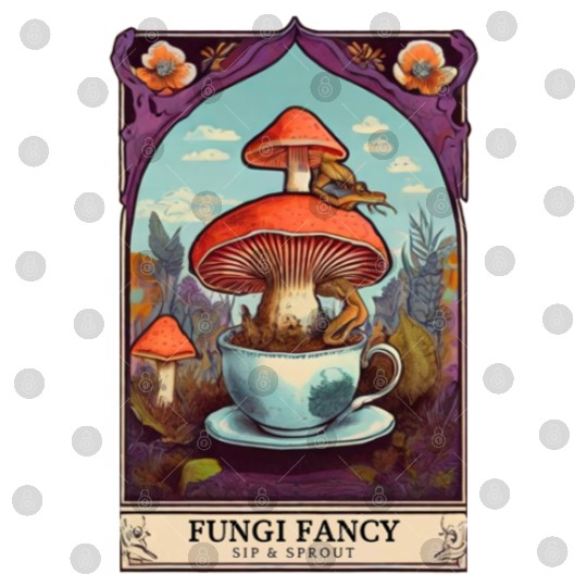 Fungi Fancy Tarot Digital Files