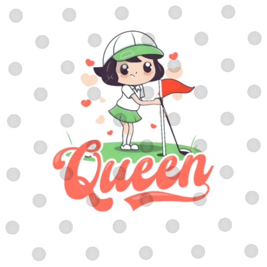 Golfing Mom Mini Golf Queen Digital Files