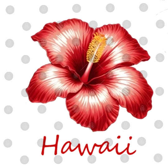 Tropical hawaii flower Digital Files