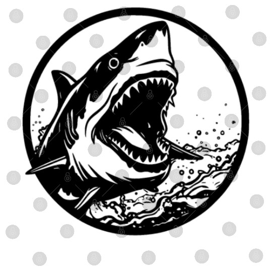 Great White Shark - Ocean Shark - Shark Lover Digital Files