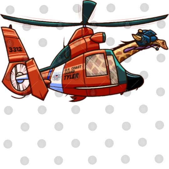 US Coast Guard Giraffe Tyler Digital Files