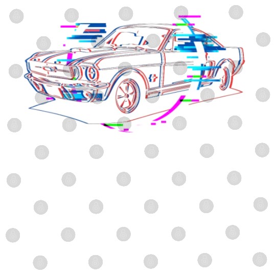 Muscle American Car Time Travel Fantasy Race Digital Files