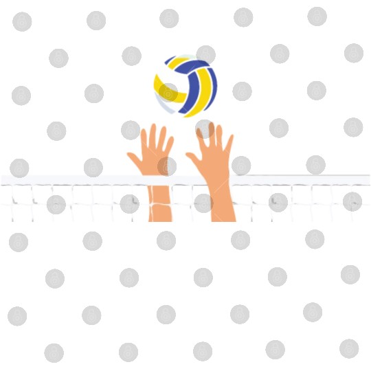 Talk To The Hands Funny Volleyball Player Digital Files