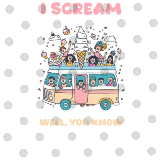 Ice Cream Lover We All Scream for… Well, You Know Digital Files