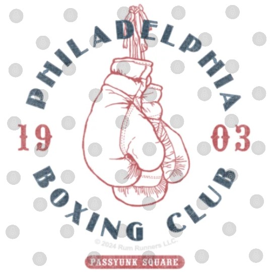 Philadelphia Boxing Club 1903 Sticker Digital Files