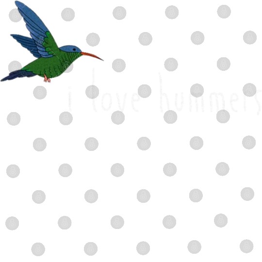 I Love Hummers Awesome Hummingbird Lover Digital Files