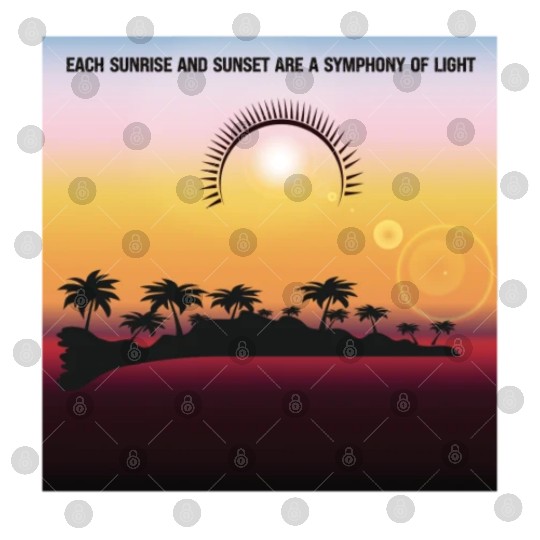 Sunrise and Sunset designs for Life Digital Files