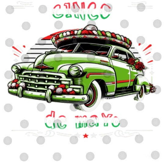Cinco de mayo ,independence day, mexico,green car, Digital Files