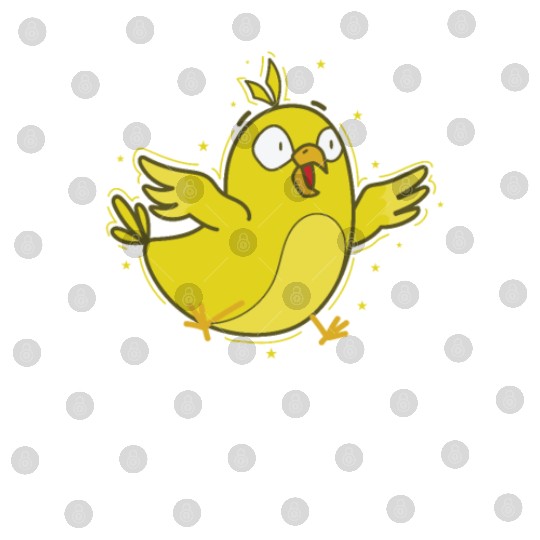 Canary Bird sweet and yellow Digital Files