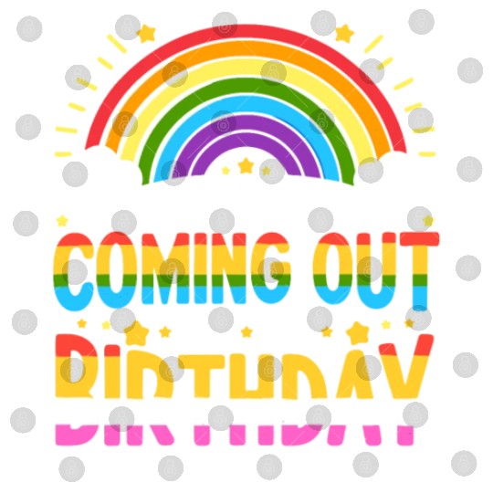 Birthgay Gay Pride Flag Pride Month Equal Rights Digital Files