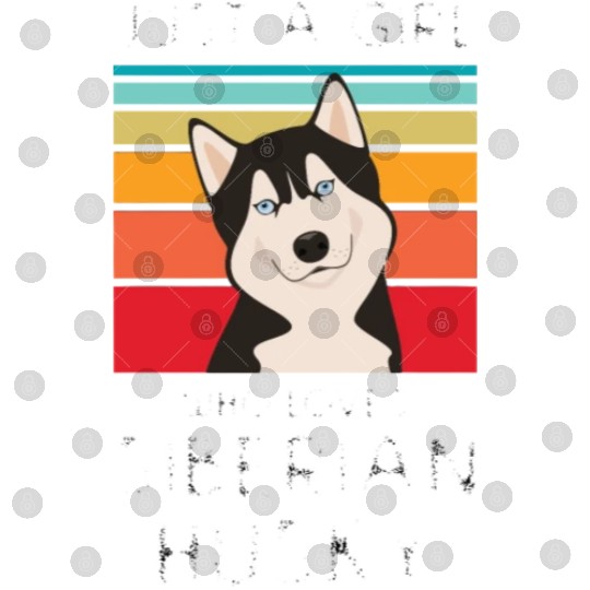 Just A Girl Who Loves Siberian Husky Digital Files