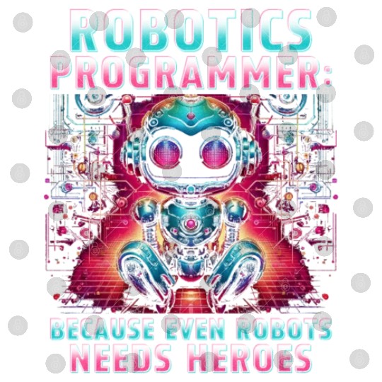 Robotics Engineer Because Even Robots Needs Heroes Digital Files