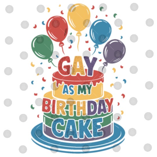 Birthgay Gay Pride Flag Pride Month Equal Rights Digital Files