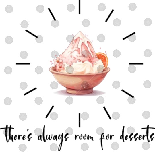 there s always room for desserts-sakura shaved ice Digital Files