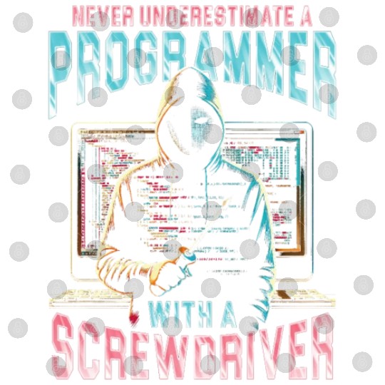 Robotics Engineer Programmer With A Screwdrive Digital Files