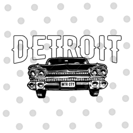 Detroit Michigan American Muscle Car Enthusiast Digital Files