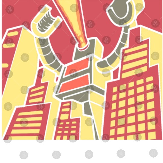 Robot Attack Robotics Engineer Digital Files