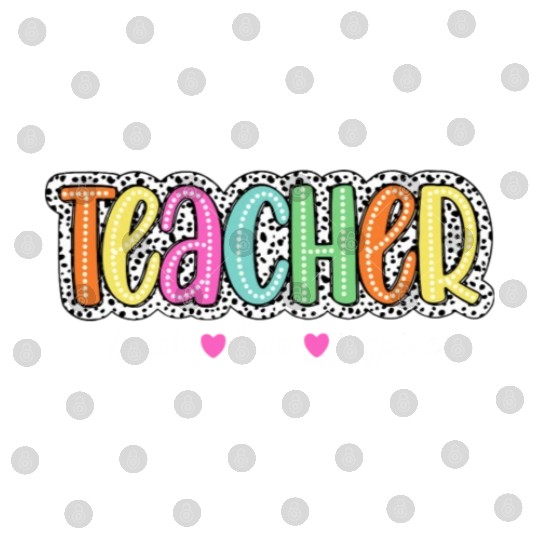 Teacher Dalmatian Digital Files