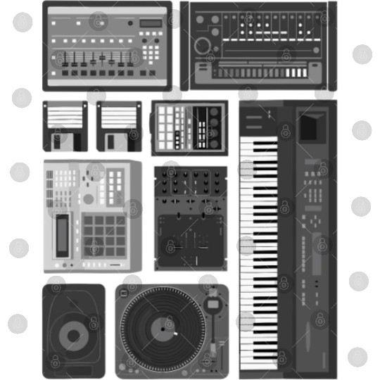 Old School Hip Hop Rap Music Beat Maker Digital Files