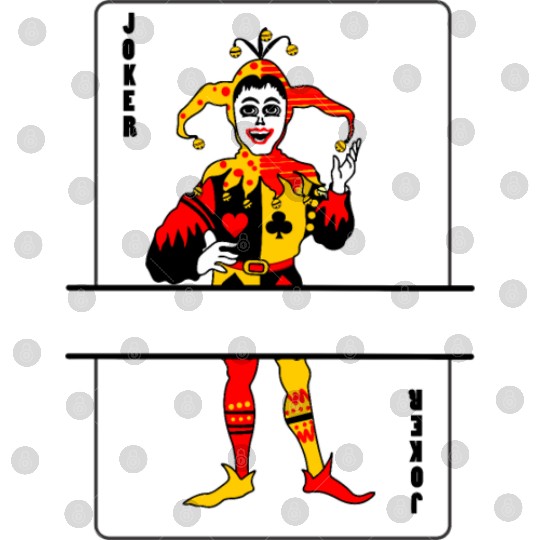 Playing card Joker banner Digital Files
