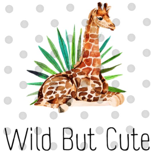 Wild but cute giraffe Digital Files