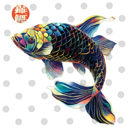 Japanese Koi Fish Koi Carp Lovers Women Men Kids T Digital Files