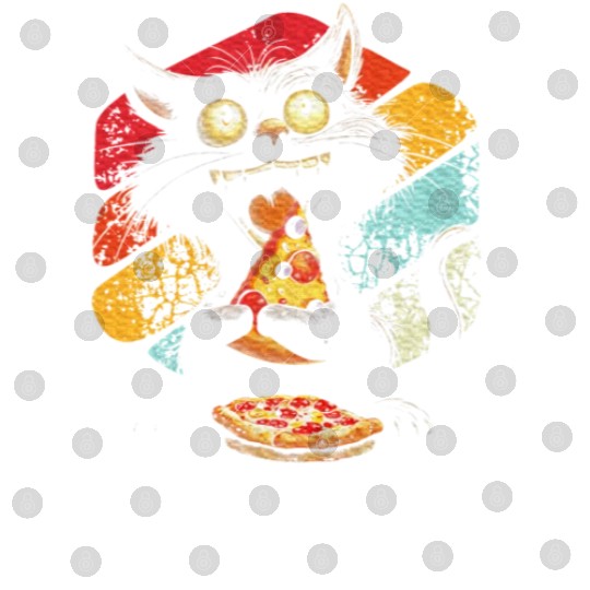 Kitty And Pepperoni Pizza Cat Lover Pet Owner Digital Files