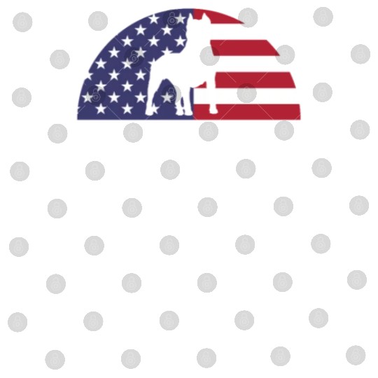 Pitbull Dad Embracing USA Flag Merica Pride Art Digital Files