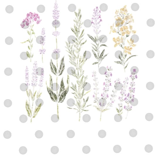 Spring Flower Girl Floral Lavender Flowers Summer Digital Files
