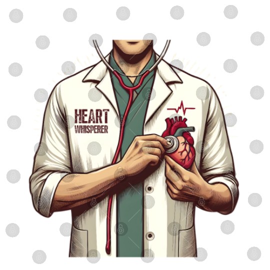 Cardiac Nurse Heart Whisperer Design Digital Files