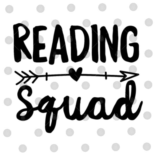 Reading Squad Teacher Appreciation Gift Book Lover Digital Files