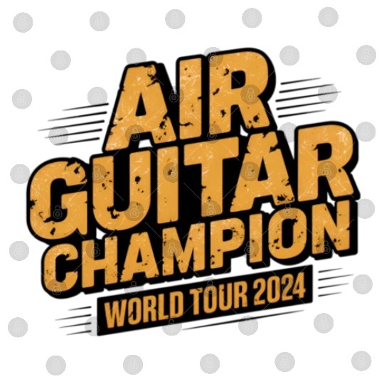 AIR GUITAR CHAMPION WORLD TOUR 2024 Digital Files