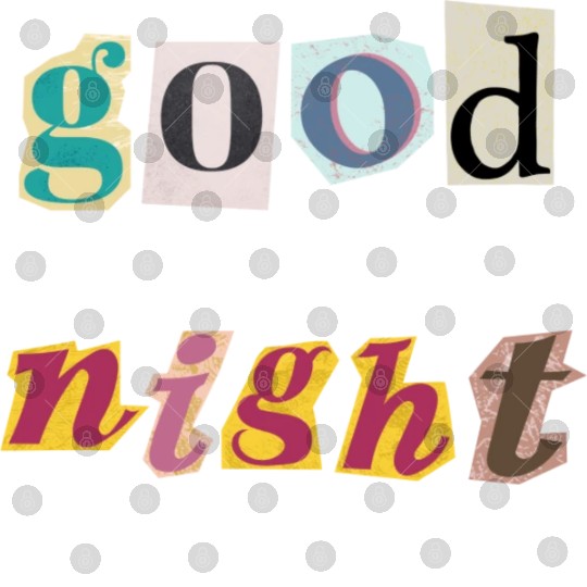 Dreamy Spectrum Typography Digital Files