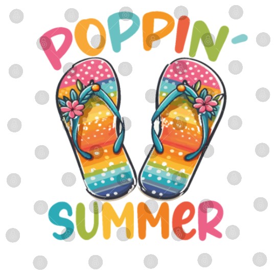 poppin into summer Bye Bye School Digital Files