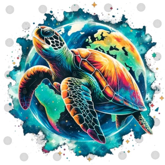 Earth Day Restore Sea Turtle Digital Files