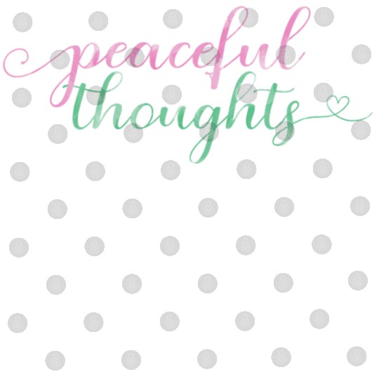 Flowing "Peaceful Thoughts" Watercolor Digital Files