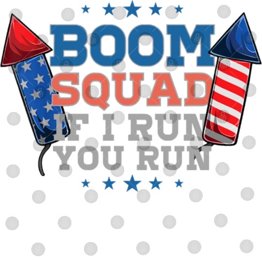 BOOM SQUAD Fireworks Director 4th of July Digital Files