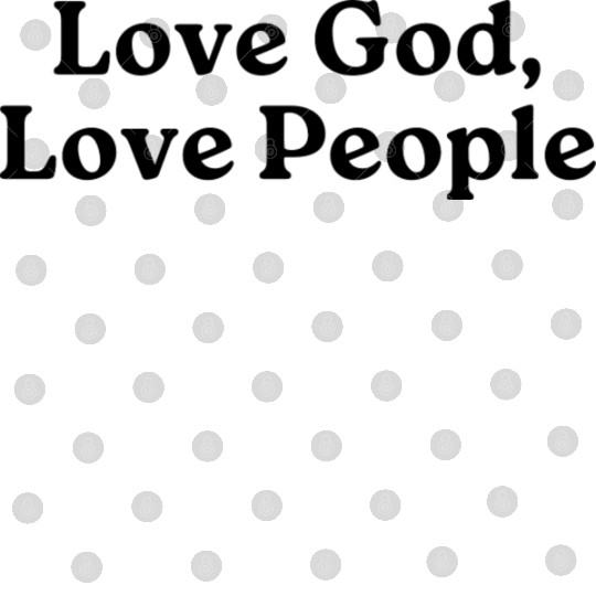 love God love people Digital Files