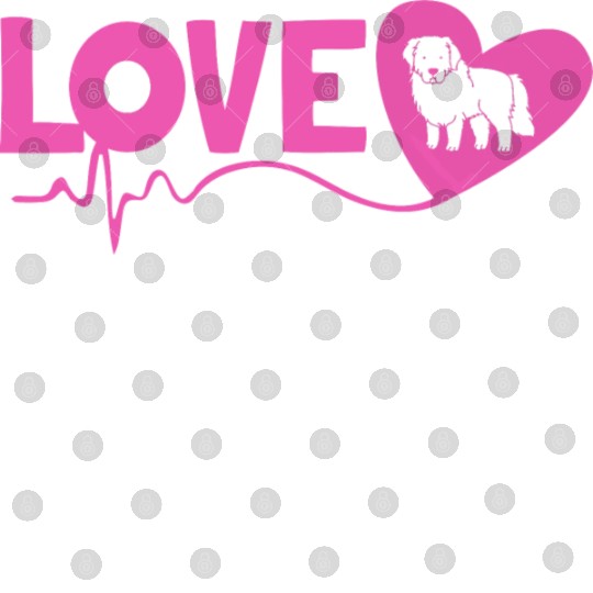 Dog Lover Pet Owner I Love My Great Pyrenees Digital Files