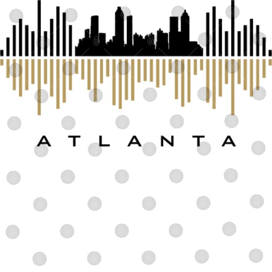 Atlanta City Sound Waves Digital Files