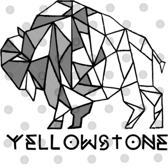 Grey YStone Bison Digital Files