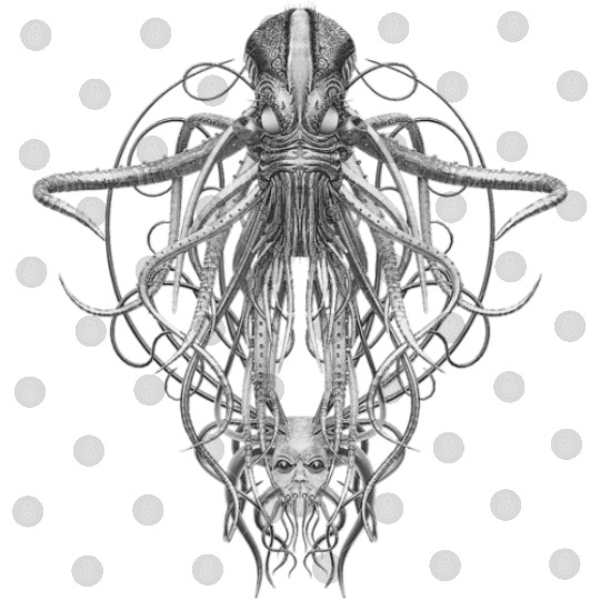 Cthulhu Kraken Black Steampunk s Digital Files