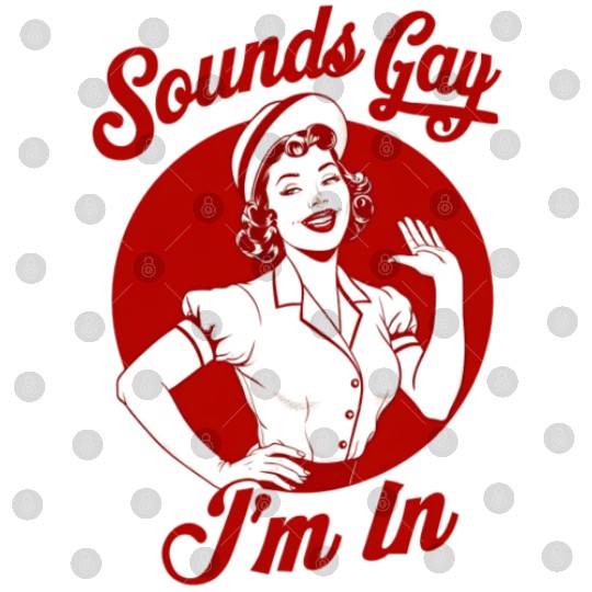 Sounds Gay I'm In Vintage Lesbian Cowgirl Howdy Digital Files