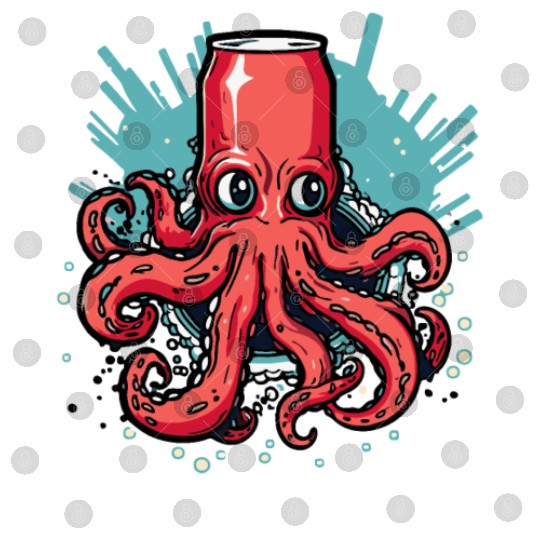OctoFizz: Can of Octopus Soda Digital Files